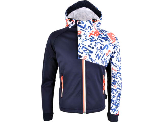 dětská zateplená softshellová bunda SILVINI STRONA červená