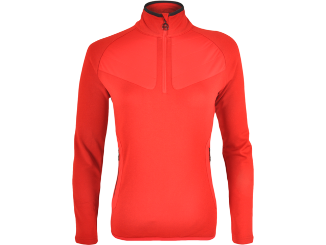 dámská funkční mikina SILVINI CERRETE červená