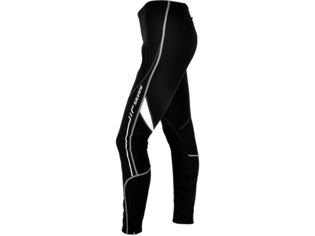 dámské elastické kalhoty SILVINI MOVENZA černo/bílá