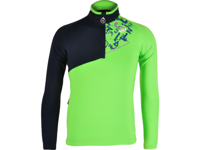 dětská tenká funkční mikina SILVINI MISA zelená