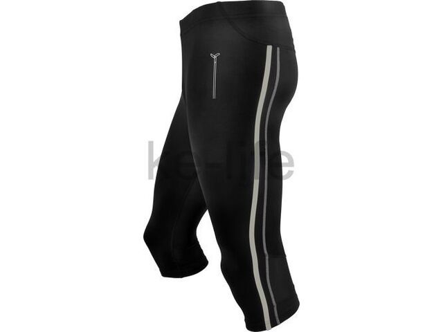 SILVINI PÁNSKÉ KALHOTY 3/4 BĚŽECKÉ LAMBRO MP386 BLACK