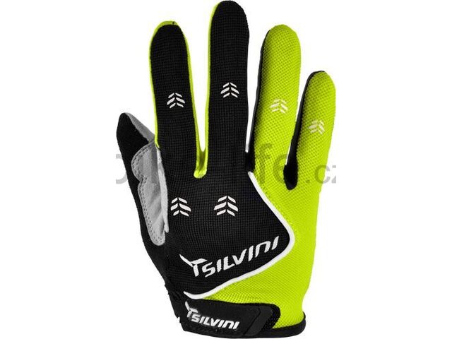 SILVINI RUKAVICE PÁNSKÉ BARRATA UA483M BLACK-LIME