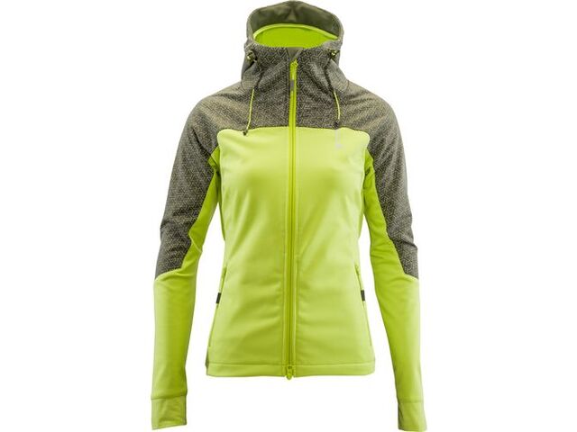 dámská softshellová bunda SILVINI Lano lime-olive