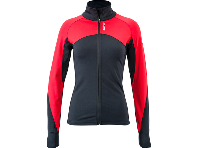 Dámská mikina SILVINI STAFFORA WJ1510 černo/červená