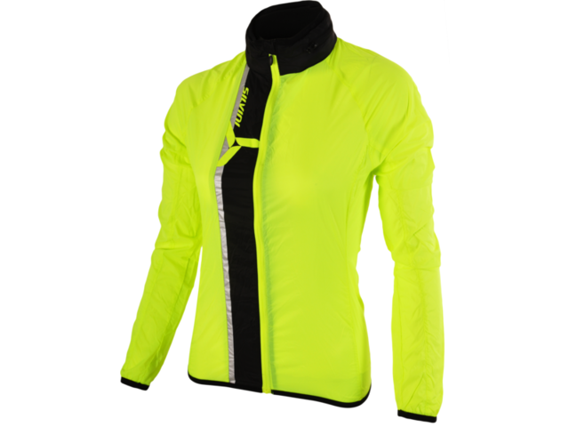 Dámská bunda SILVINI ultra light GELA WJ802 neon-black