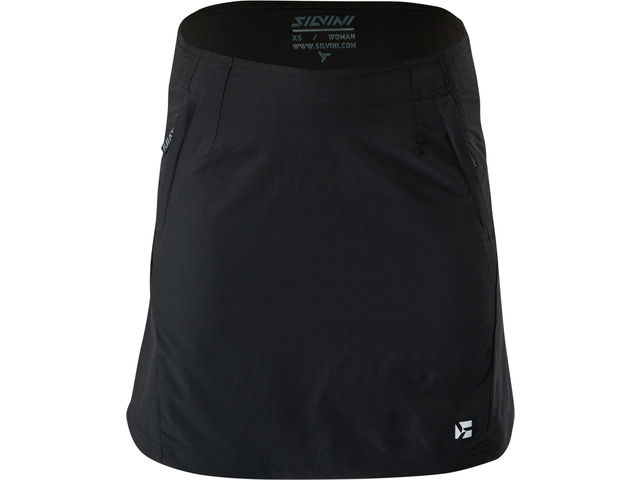 Dámská cyklistická sukně SILVINI Invio WS1624 black