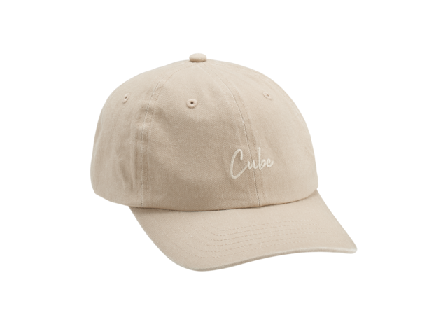 Čepice CUBE 6 Panel Washed