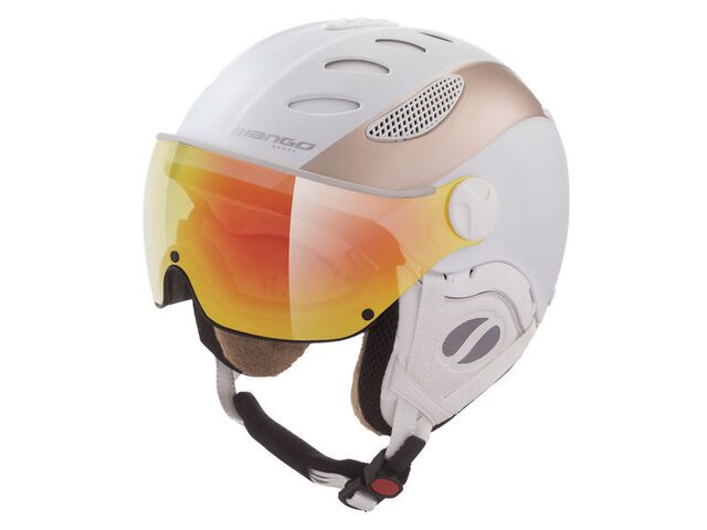 Lyžařská přilba CUSNA PRO+, bílá|prosecco mat