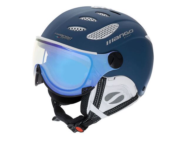 Mango - přilba CUSNA VIP, modrá mat