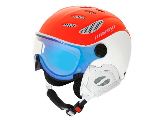 Lyžařská přilba MANGO CUSNA VIP oranžová mat