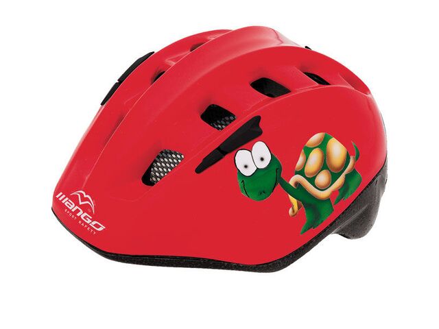 Cyklistická přilba Mango - dětská přilba na kolo Ranger, červená