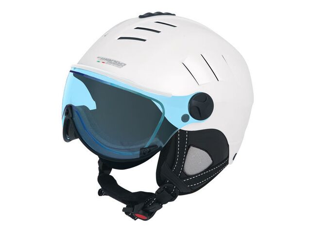 Lyžařská přilba MANGO Volcano VIP, bílá perleť mat