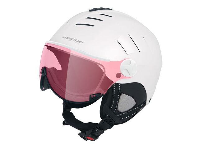 Lyžařská přilba MANGO VOLCANO VIP bílá perleť mat