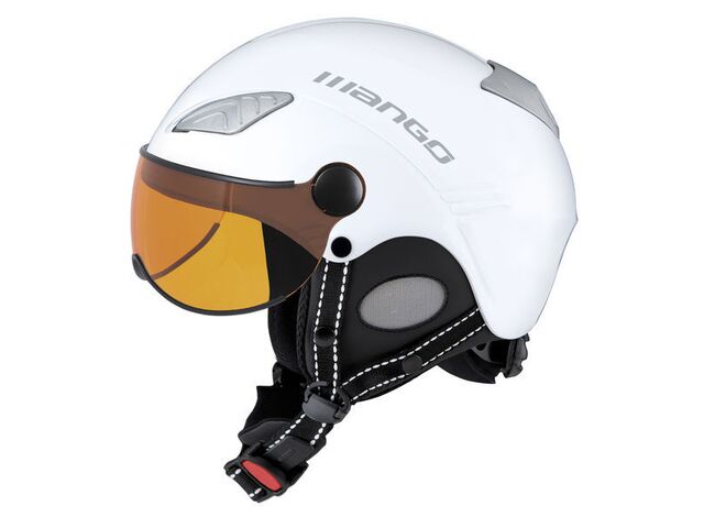Lyžařská přilba MANGO Wind Pro, bílá mat