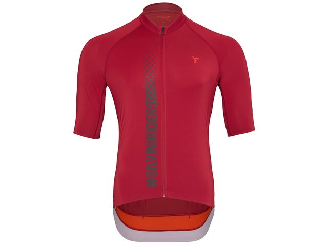 Silvini pánský dres MD2424 Mazzano merlot-ruby