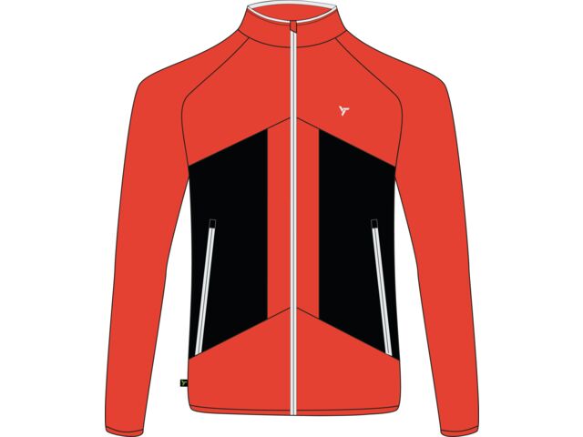 Silvini pánská mikina MJ2602 Valdaoro ruby-black