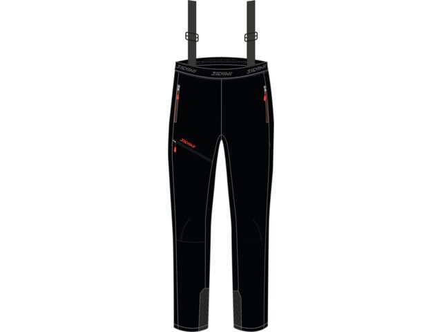 pánské kalhoty Silvini MP1702 Alzaro black-ruby