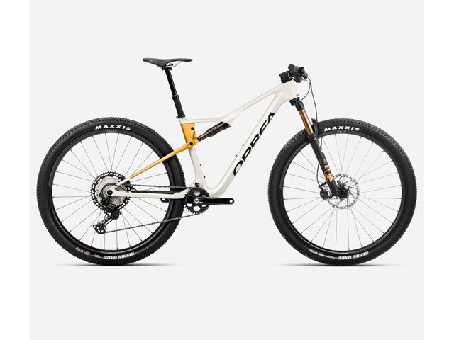 Celoodpružené kolo ORBEA OIZ M10 XTR White / Yellow 2025