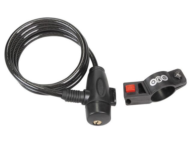 ONE - spirálový zámek na klíč, 1800x8 mm