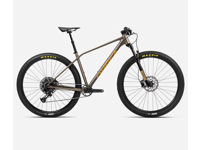 Horské kolo ORBEA ALMA H11 EAGLE Taupe Brown/Mango 2024