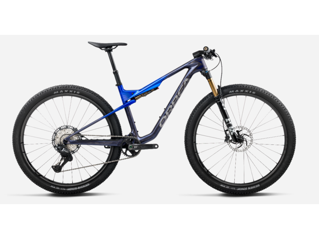 Celoodpružené kolo ORBEA OIZ M10 Noctiluca Carbon View - Cobalt Blue 2027