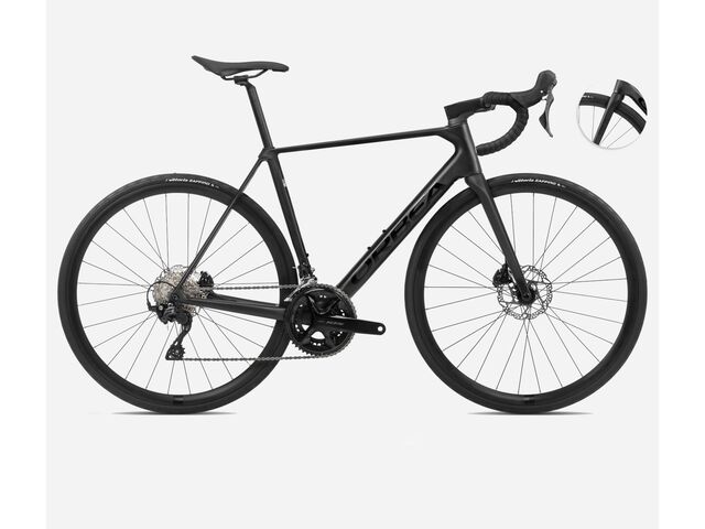 Silniční kolo ORBEA ORCA M30 Vulcano-BlackMatt BlackGloss 2024