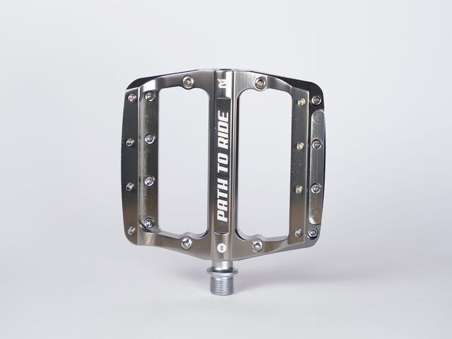 pedály P2R FLATMAN 90 ETD, 3SB titanium grey