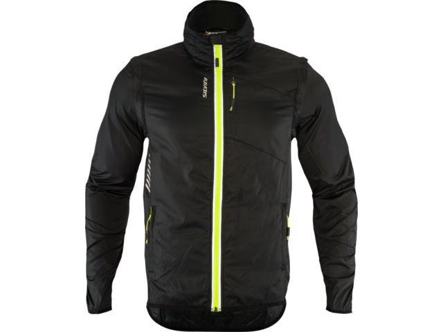 pánská cyklistická bunda SILVINI Vetta MJ1219 černá