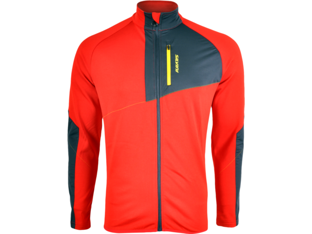 pánská funkční fleecová mikina SILVINI FERRATO PRO červená