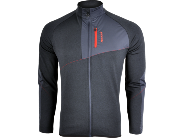 Pánská funkční fleecová mikina SILVINI FERRATO PRO černá