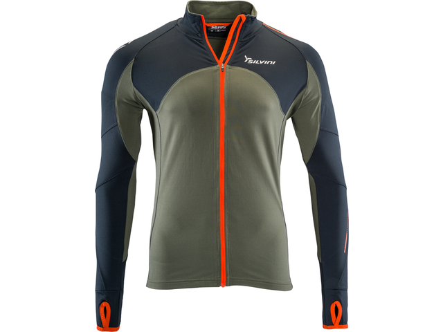 pánská mikina SILVINI  Matese olive/charcoal