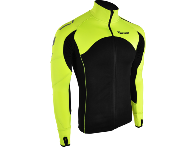 Pánská mikina SILVINI MATESE  černá/neon