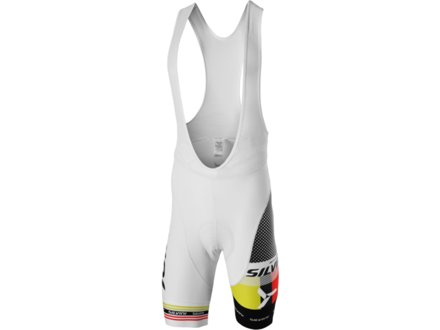 SILVINI PÁNSKÉ CYKLISTICKÉ KALHOTY LACL TEAM MP839 WHITE