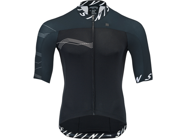 Pánsky dres SILVINI Stelvio MD1604 black-white