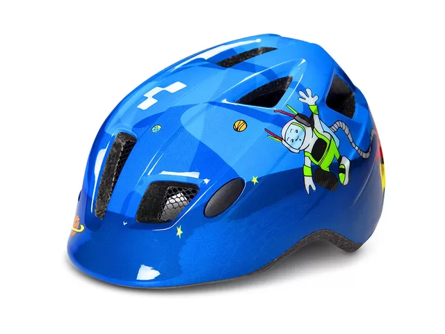 Přilba CUBE PEBBLE modrá