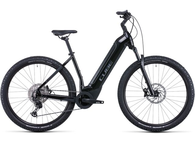 Elektrokolo Cube REACTION HYBRID RACE 625 Easy Entry 2022 grey´n´metal