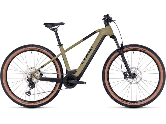 Elektrokolo Cube Reaction Hybrid Race 750 olive´n´green 2024