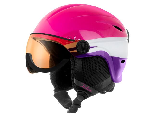 Dětská LYŽAŘSKÁ HELMA RELAX TWISTER VISOR RH27A