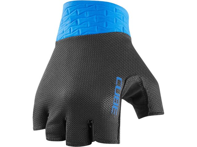 Rukavice CUBE Performance FINGER černo/modrá