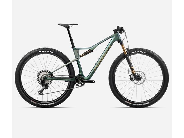 Celoodpružené kolo ORBEA OIZ M10 XTR Seaweed Carbon View - Green 2025