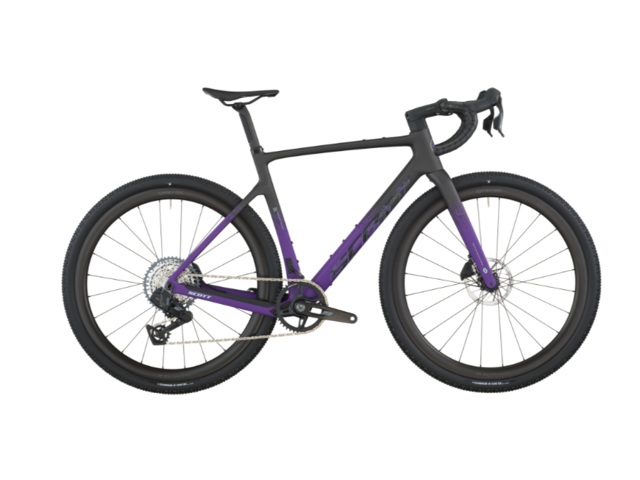 Gravel kolo SCOTT ADDICT GRAVEL 20 carbon black / indigo purple 2026