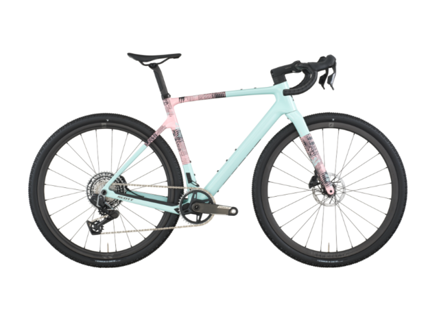 Gravel kolo SCOTT ADDICT GRAVEL 10 gelato blue/gelato pink 2026