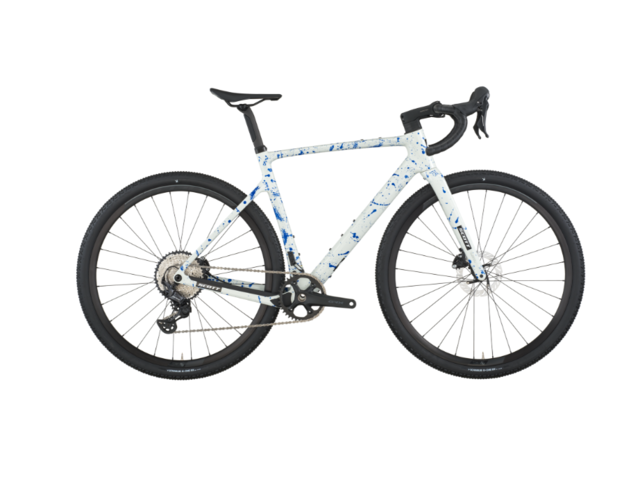 Gravel kolo SCOTT ADDICT GRAVEL 30 white/splatter blue 2026