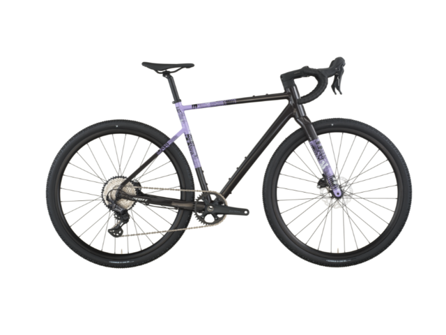 Gravel kolo SCOTT SPEEDSTER GRAVEL 10 carbon black/tulip purple 2026