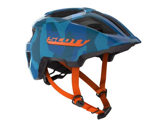 Přilba SCOTT SPUNTO JUNIOR blue/orange