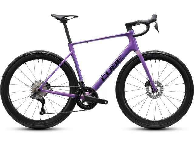 Silniční kolo Cube ATTAIN C:62 SLT cosmicpurple´n´black 2027