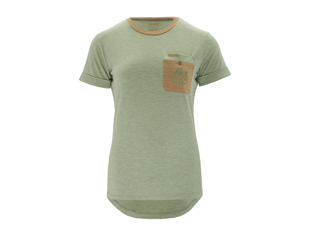 Dámské triko SILVINI Calvisia WD2259 olive-tiger