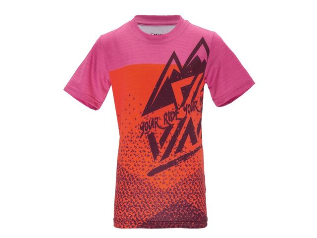 Dětský dres SILVINI Denni CD2283 orange-fuchsia