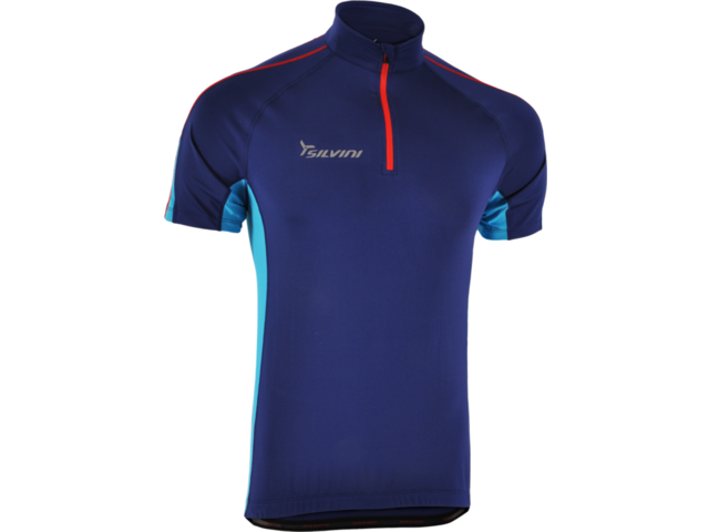 Pánský cyklistický dres SILVINI ERRO MD607 navy-hawaii