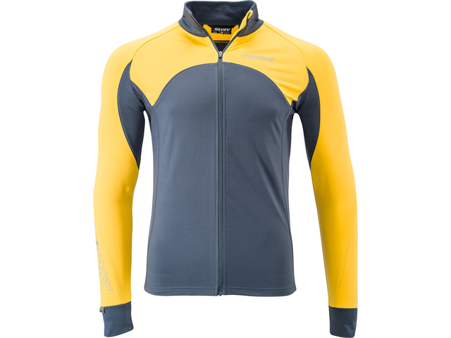 Pánská mikina SILVINI MATESE Pro MJ1507 grey/yellow